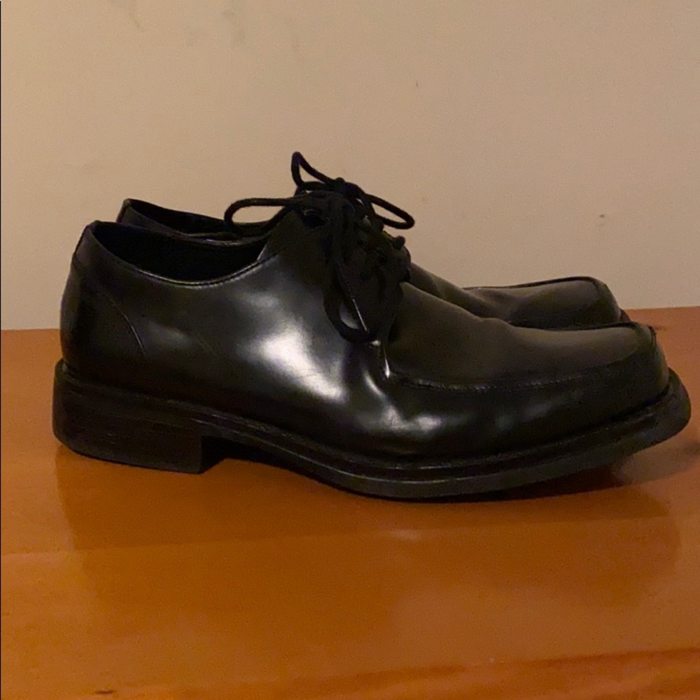 Unlisted Men’s Black Dress Shoes, Size 11.5